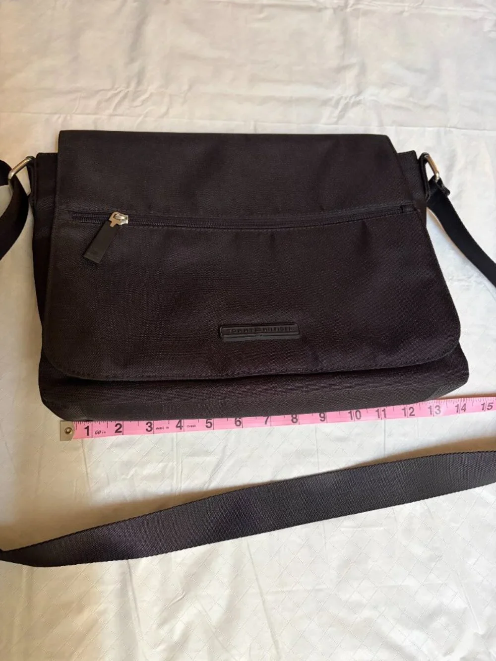 Tommy Hilfiger - Black Messenger Bag - New